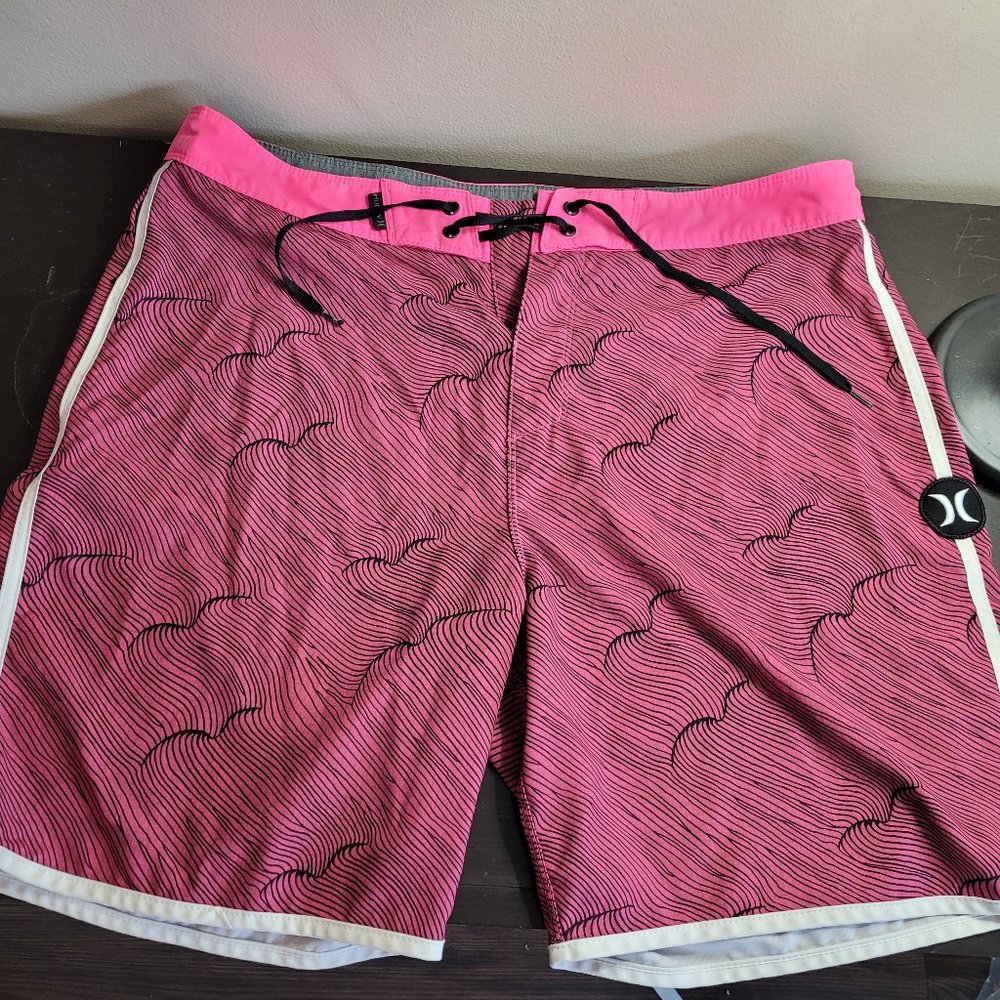 Hurley Men's Swim Board Shorts Phantom 34 Stretch